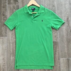Ralph Lauren Boys green Polo size Large 16 18